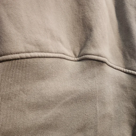 Discount Diva's Gray Half-Zip Sweatshirt - Picture 4 of 6